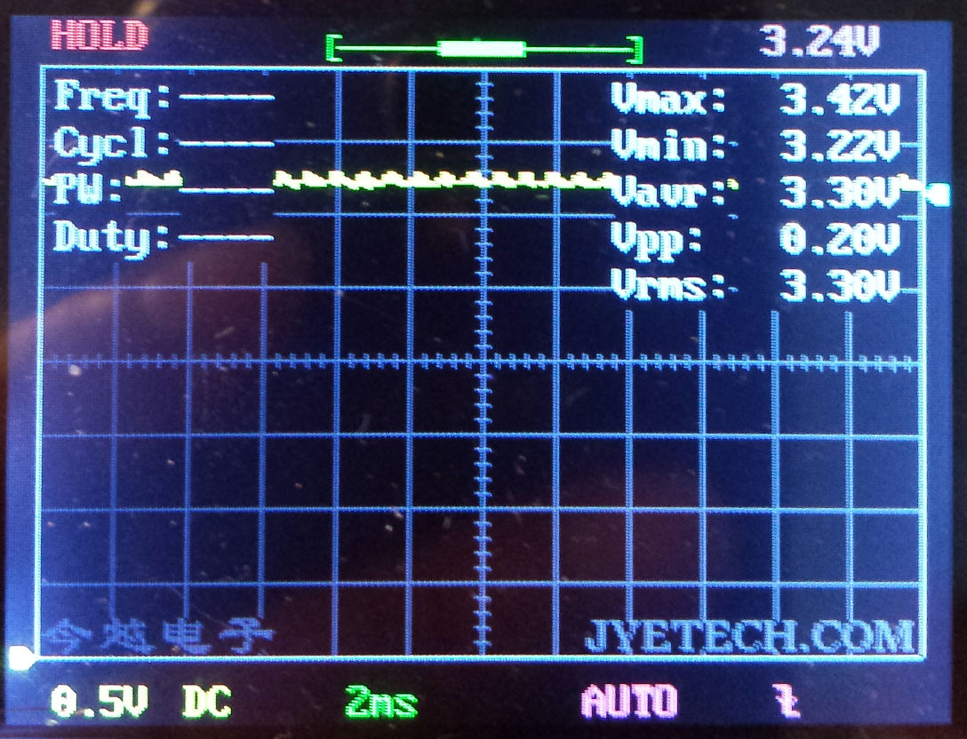Output voltage without capacitor